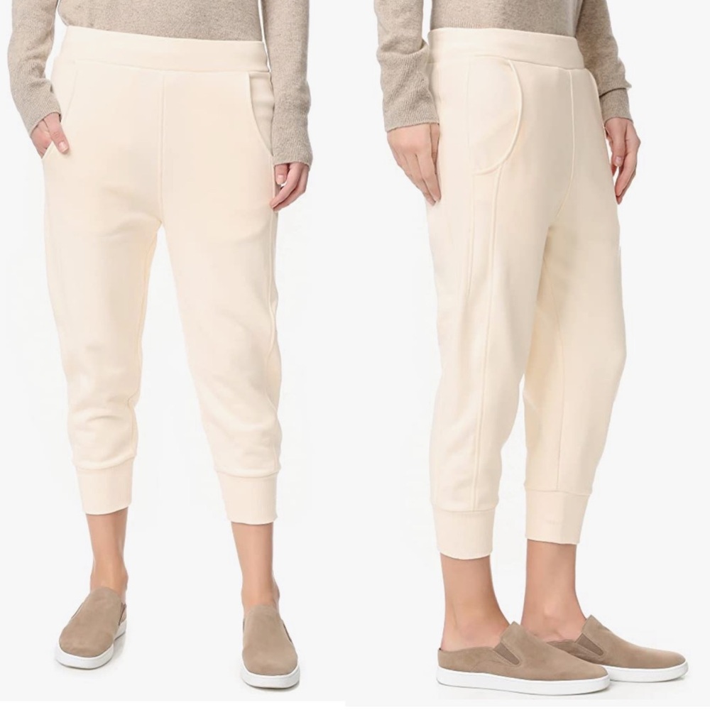 VINCE drop fit cropped comfy joggers pants
